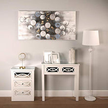 BigBuy Home Cassettiera, Legno Compensato, Bianco, único