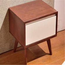 Comodini Comodino unità armadi Comodino Bagagli con 1 cassetti Laterali End Table Tavolino (Color : Walnut Color, Size : One Size)