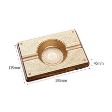 SHYPT Grosso Calibro Metallo Stampato Melanzana Legno Moda Creativa Cigarette Slot Fumo Speciale estintore (Color : C)