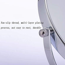 Faus Koco. Specchio Trucco Vintage, Specchio 360 °;Supporto Girevole, Ingrandimento 1X E 3X, Specchio Cosmetico Rotante Doppio Laterale Doppio Rotante