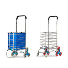 Carrello Trolley Pieghevole in Acciaio Inox Carrello Pieghevole Portatile (Colore : A)