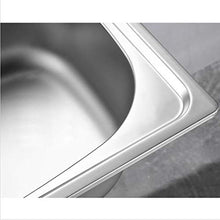 Lavello in Acciaio Inox Piccolo lavello a Parete Cucina Semplice lavabo lavabo lavabo Singolo lavabo con Supporto