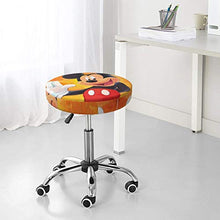 Coprisgabello rotondo da bar con scritta "Love Your Gesture", per sgabello rotondo da 30,5 cm