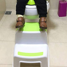 LZL Sgabello WC Multi-Function Squatty Vatty Bambini da poggiapiedi per Bambini Sgabello Antiscivolo Posizione igienica adeguata per la Salute Vasino Tozzo (Color : Blue, Dimensione : Small)