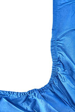 Soleil d'ocre Lenzuolo con Angoli 90 x 200 cm in Cotone SO Blu Marino