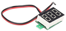 SaySure - Mini DC 2.5-30V Red LED Panel Voltage Meter 3-Digital
