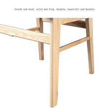 JGHGO Dining Chair Balcone Sedia di Legno Solido Schienale Chair Casa Sedia di Svago di Studio