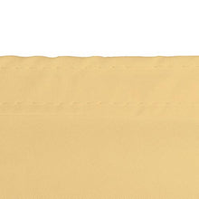 YIFANDU Copertura per Balcone 1.1x5m Impermeabile Balcone Frangivista con Occhielli e Cordoncino per Balcone Giardino Protezione della, Color Crema