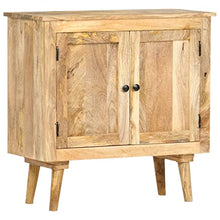 vidaXL Credenza 75x35x75 cm in Legno Massello di Mango