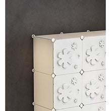 Armadietto da armadio portatile modulare organizer salvaspazio ArmoireCube con asta per appendere Rollsnownow (dimensioni: 75 x 111 x 47 cm)