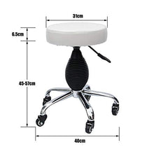 YS Sedia da Pranzo Semplice e Bella Sedia/Sgabello Elegante Sgabello Di Bellezza Spugna, Sgabello Girevole Sedia da Ufficio,8