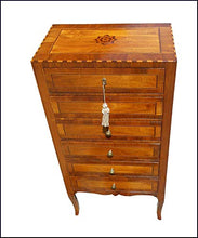 lacommodemobili Cassettiera artigianale classica con intarsi
