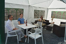 SORARA Gazebo Tenda del Partito, Bianco, 600 x 300 cm, 10 kg