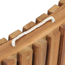 FAMIROSA Set Salotto da Giardino 3 pz Pieghevole in Massello di Teak