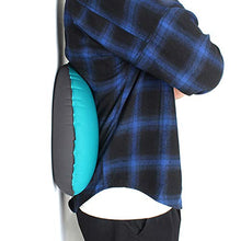 YUANLAISHINI Viaggio Gonfiabile Ultraleggero/Cuscino Outdoor-Comprimibile, Compatto, Gonfiabile, Comodo, Cuscino da Viaggio Ergonomico per Collo E Supporto Lombare, Camp, Zaino