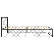 SKM Giroletto Nero in Metallo 100x200 cm (19.2kg)