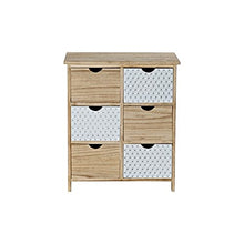 BigBuy S3007398 Cassettiera Dkd Home Decor Legno di Paulonia, 54 x 29 x 64 cm