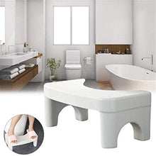 Adesign Sgabello da Toilette Antiscivolo, allevia Il gonfiore della stitichezza, Curare Le emorroidi, per chiunque con Il Bagno