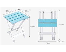 GAOJIAN Sedia Portatile Pieghevole Sedia da Pesca in Lega di Alluminio Sedia da Pesca da Picnic Sedia Portatile da Esterni Sedia da Esterno 120 kg w29cm * H40cm