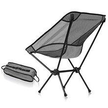 LINGZE Sedia da Campeggio Pieghevole Leggera e Resistente, Sedia Portatile per Campeggio, Festival, Giardino, Gite in roulotte, Pesca, Spiaggia