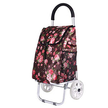 Carrello Pieghevole Carrello Carrello portabagagli Carrello Trolley (Colore : C)