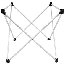 Tavolo Pieghevole da Esterno, Tavolo da Pranzo all'aperto Portatile da scrivania Pieghevole in Lega di Alluminio con Resistente Borsa in Nylon per Campeggio/Escursionismo/Picnic(Piccolo)