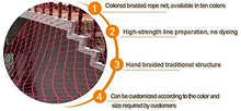 AI LI WEI Protective Net Decoration/Sicurezza Bambini Ringhiera Protezione Net Net, Uccello Rope Net Safety Net Bambino Rete di Sicurezza Nylon Rosso Net Net Cat murale Parete Net (Size : 1x7m)