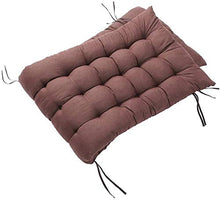 Topstylehouse, 1 cuscino reclinabile in morbido cotone, per divano e sedia a sdraio, comodo cuscino schienale antiscivolo, lavabile, facile da pulire, marrone, 48 x 120 cm