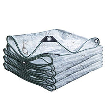 Telone Trasparente PVC 100% Impermeabile Telone, Copertura Impermeabile per Piante, La Dimensione può Essere Personalizzata (Color : Transparent, Size : 1.6x4m)