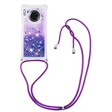 Cover in silicone TPU per Huawei Mate 30 Pro, colore: viola