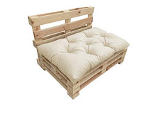 Oslo cuscini per mobili in pallet impermeabili, trapuntati, imbottiti, per divani in pallet