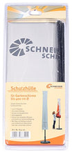 Schneider Fodera Protettiva ombrelloni, Grigio Argento, Fino a ca. 400 cm Ø