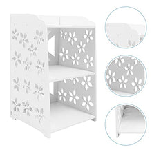 GARNECK 1Pc da Tavolo Comodino Creativo Notte Cava Impermeabile da Comodino da Tavolo