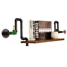 MoDi Wine Rack Retro Style Industriale Tubo di Acqua a Parete Vino Rack (L90CM * W20CM * H28cm)