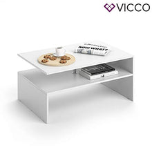 Vicco Tavolino da divano Amato Tavolino da salotto bianco Tavolino divano