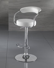 Wink design, Chattanooga, Set Due Sgabelli Bar, finta pelle, Bianco