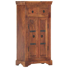 vidaXL - vidaXL Sideboard 50×30×100 cm Akazie Massivholz