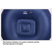 Divano Gonfiabile Ad Aria Aria Divano Lettino Gonfiabilein, Lounger Impermeabile Interni/Esterni da Riposo, Parchi,Red