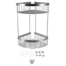 Tarente Multipurpose Doppio Strati di stoccaggio Angolo scaffale for scaffale Organizzatore da Bagno