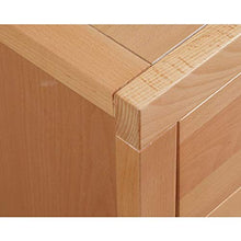 XiuHUa Comodino - Beech Moderno Nordic Camera da Letto Semplice Doppio cassetto Comodino Multi-Funzione di stoccaggio mobili ecologici, Dimensioni: 49X40x49cm Mobili da Camera da Letto