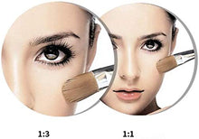 ZCM Specchio per Il Trucco, Specchio per Trucco da Scrivania, Specchio per Bellezza A Lato Singolo Specchio Cosmetico con Ingrandimento 3X Specchio per Bagno