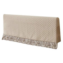 LOVIVER -Testata Antiscivolo Testata Poltrona per Letto da Letto 120cm, Champagne