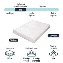 Amazon Basics - Materasso in memory foam “Superb”, 180 x 200 cm