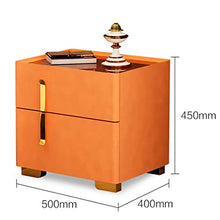 Yyqx comodino comodino comodino semplice e moderno armadio armadio camera da letto comodino europeo comodino comodino (colore: arancione)