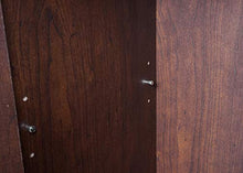 Mendler Portabottiglie Mobile per Vini HWC-F67 40x120x89cm Legno MDF Scuro Noce
