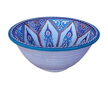Saharashop - Lavabo in ceramica orientale Fès colorato n. 1
