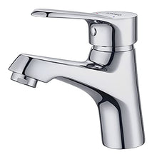 Lonheo Rubinetto Bango Lavabo Roca Brillante, Miscelatore Lavabo Semplice con Aeratore Rimovibile, Rubinetto per Bagno in Ottone con Acqua Calda e Fredda