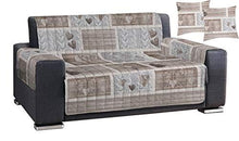 Pezzoli Shop Copridivano Salvadivano Trapuntato Shabby 1-2-3-4 POSTI (Beige, 2 POSTI) - Arredi Casa