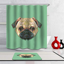 LIYAN Combinazione Bagno. Immagini Chiare E Colori Vivaci Rendono Il Tuo Bagno Pieno di Vita. Accessori da Bagno. Geometria. Cane.