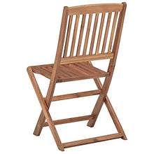 vidaXL Sedie da Giardino Pieghevoli 2pz con Cuscini Massello d'Acacia